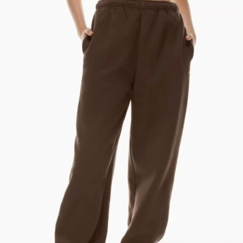 aritzia cozy fleece mega sweatpant